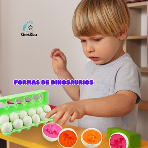 HUEVOS DIDÁCTICOS MONTESSORI - Juego Educativo