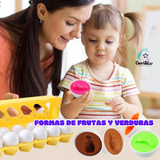 HUEVOS DIDÁCTICOS MONTESSORI - Juego Educativo