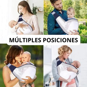 PORTABABY KIDDIES™ - Portabebés transpirable y confortable