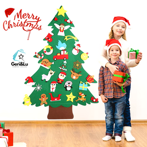 ÁRBOL MAGIC MONTESSORI™ - 🎄👦Arbolito de Fieltro Interactivo de Navidad👧🎄