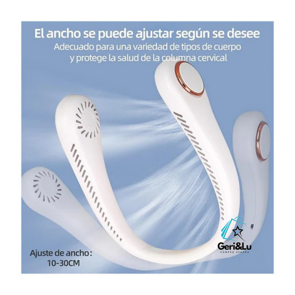 VENTILADOR DE CUELLO DE ULTIMA GENERACIÓN AIRLOOP🌬️🌀