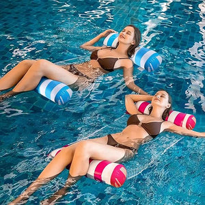 HAMACA AQUÁTICA 4 en 1™ ☀️🌊-  Flotador inflable para piscina